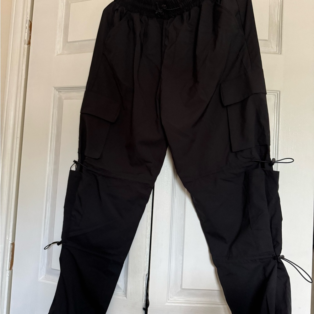 Women's Black Cargo Pants
